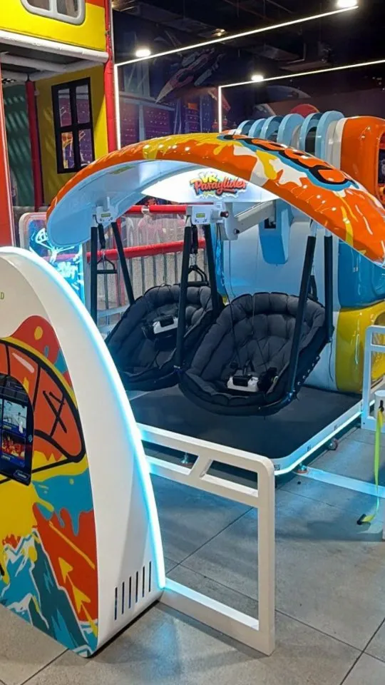 מתקן ה־VR Paraglider החדש בדיזילנד