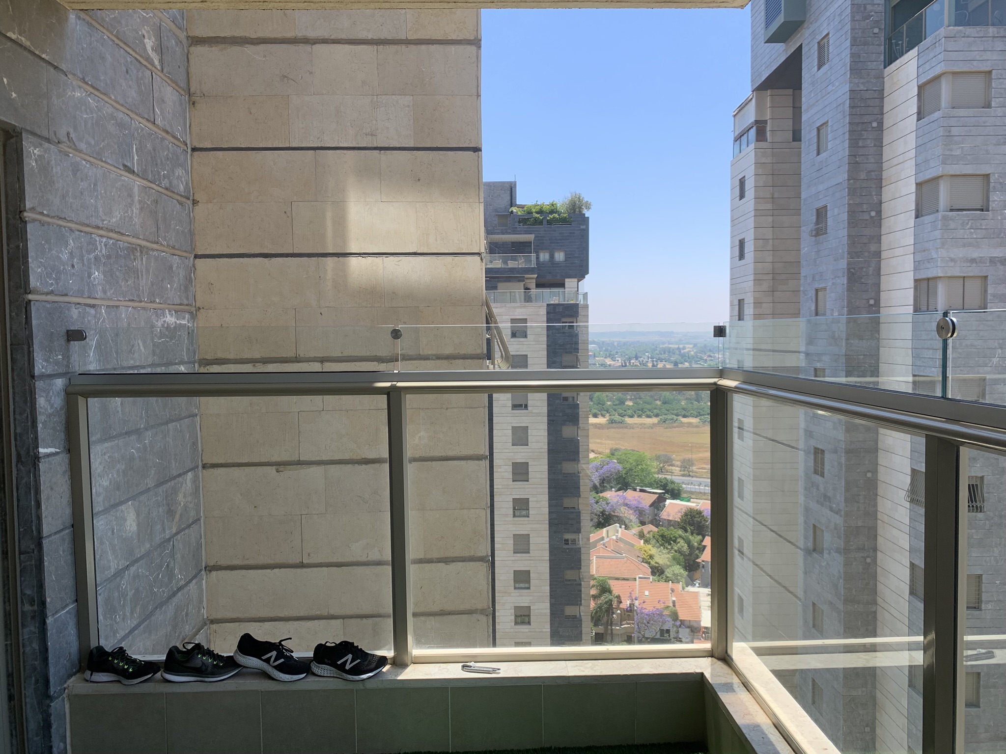 הגבהה בטוחה למעקה