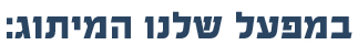 במפעל שלנו המיתוג: