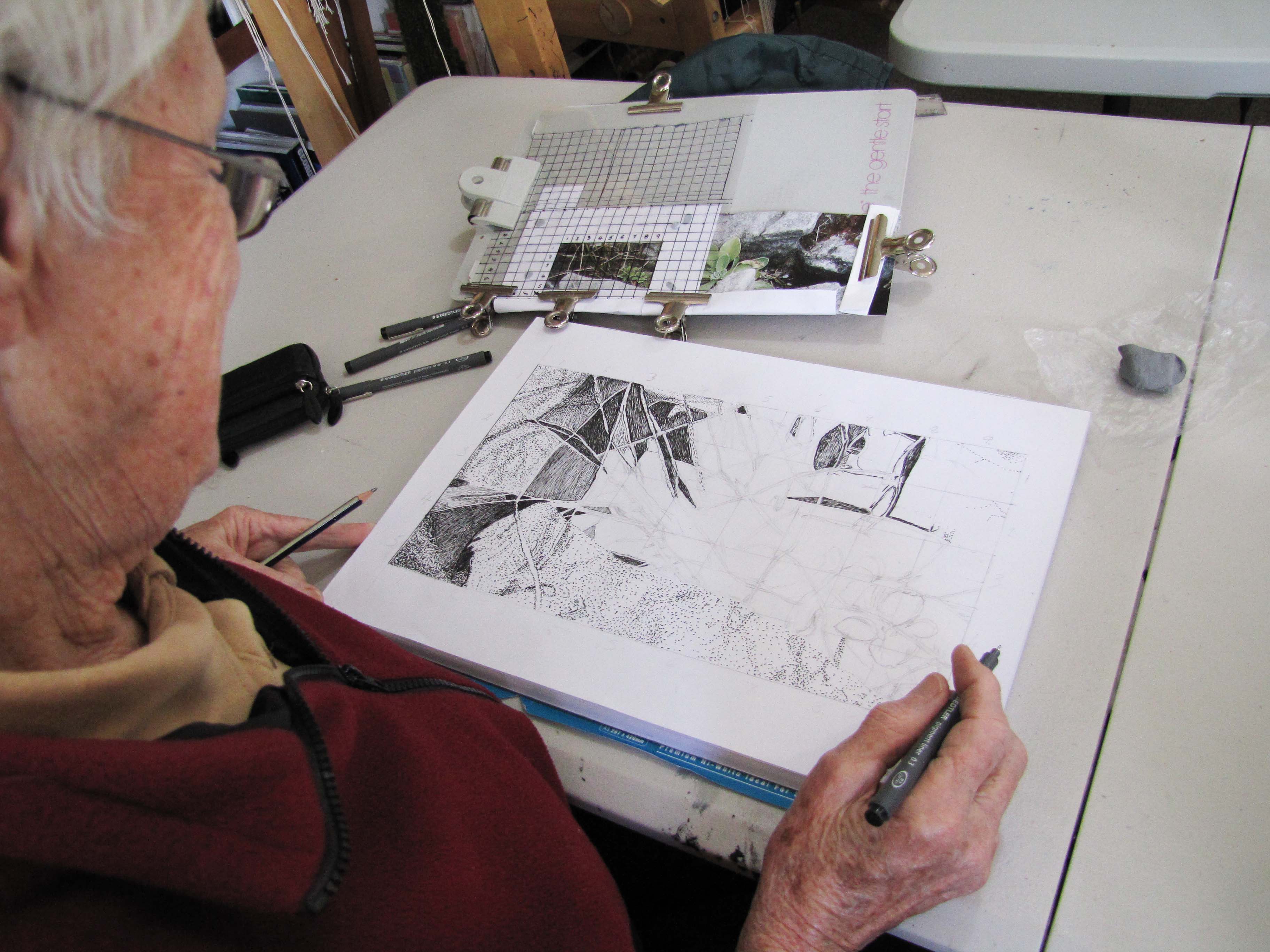 Marilyn Rea-Menzies studio