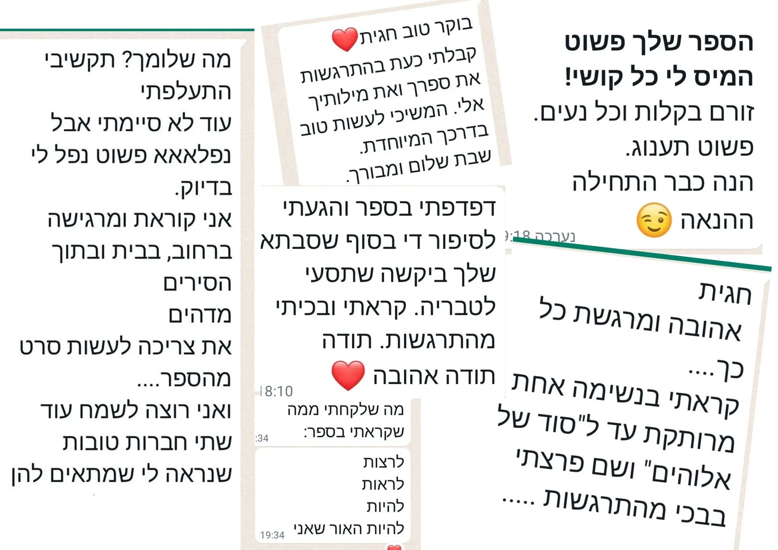 קוראים ממליצים על הספר.... — תמונה 3