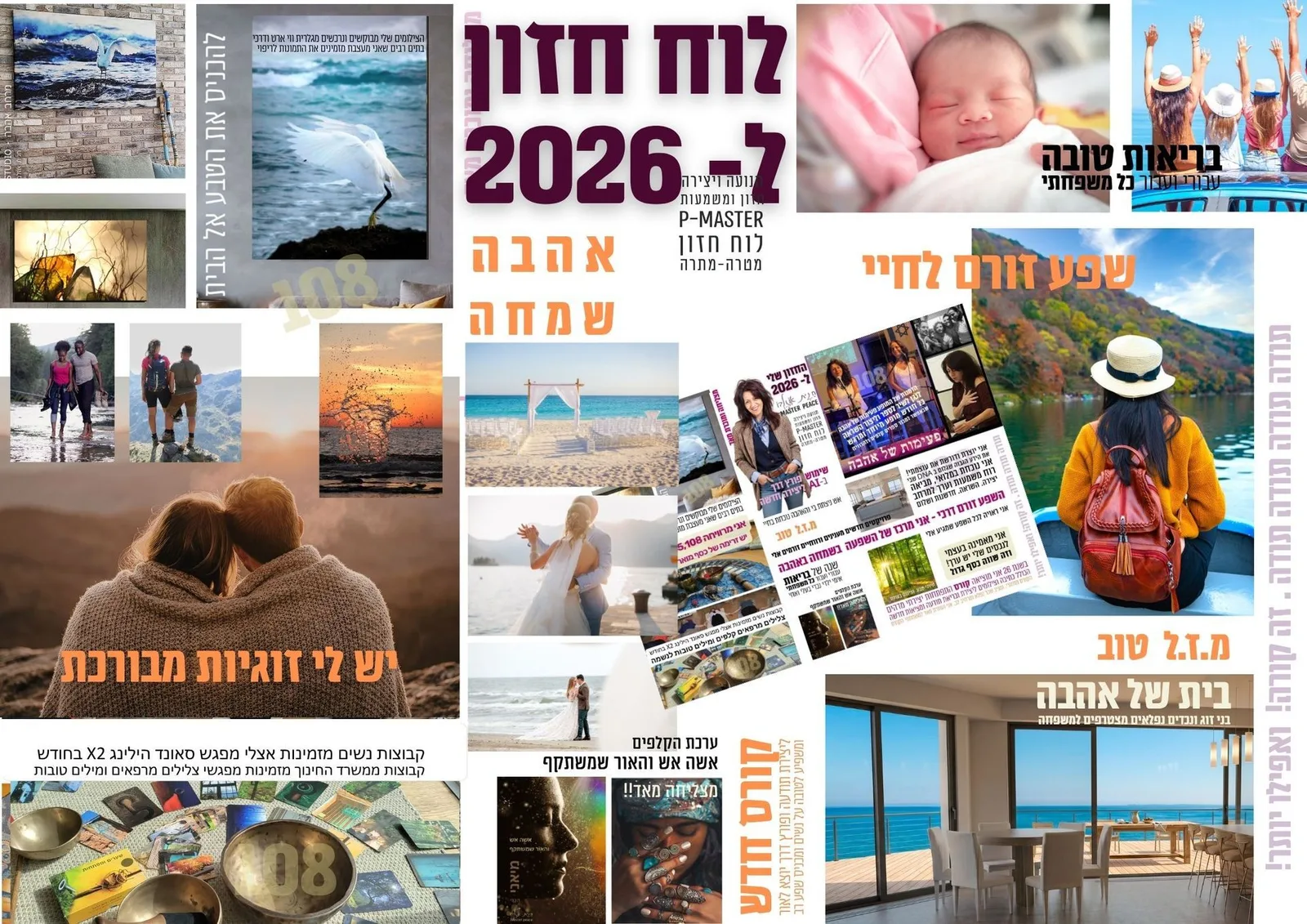 ליצור את לוח החזון שלך לשנה הקרובה