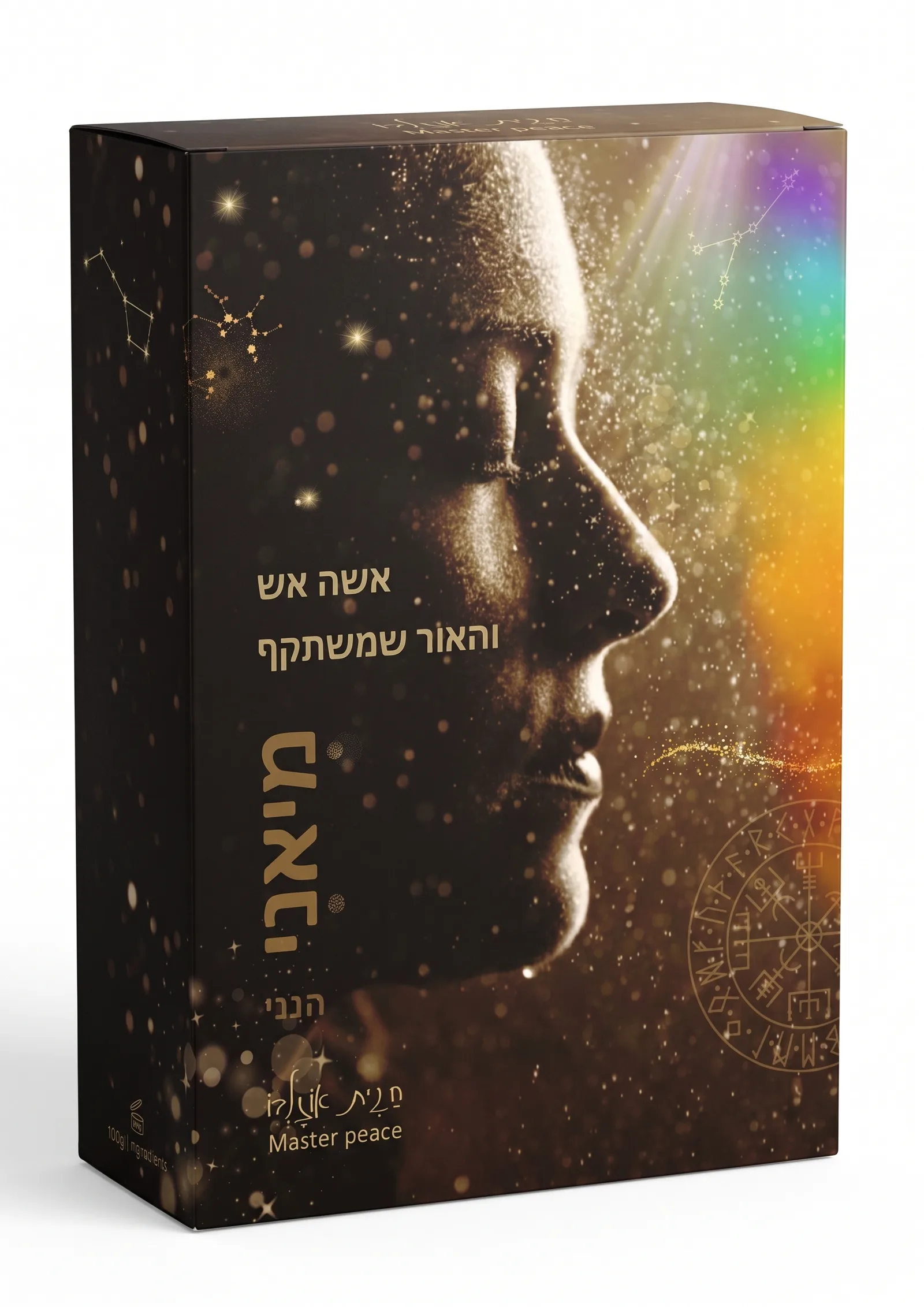 אשה אש והאור שמשתקף