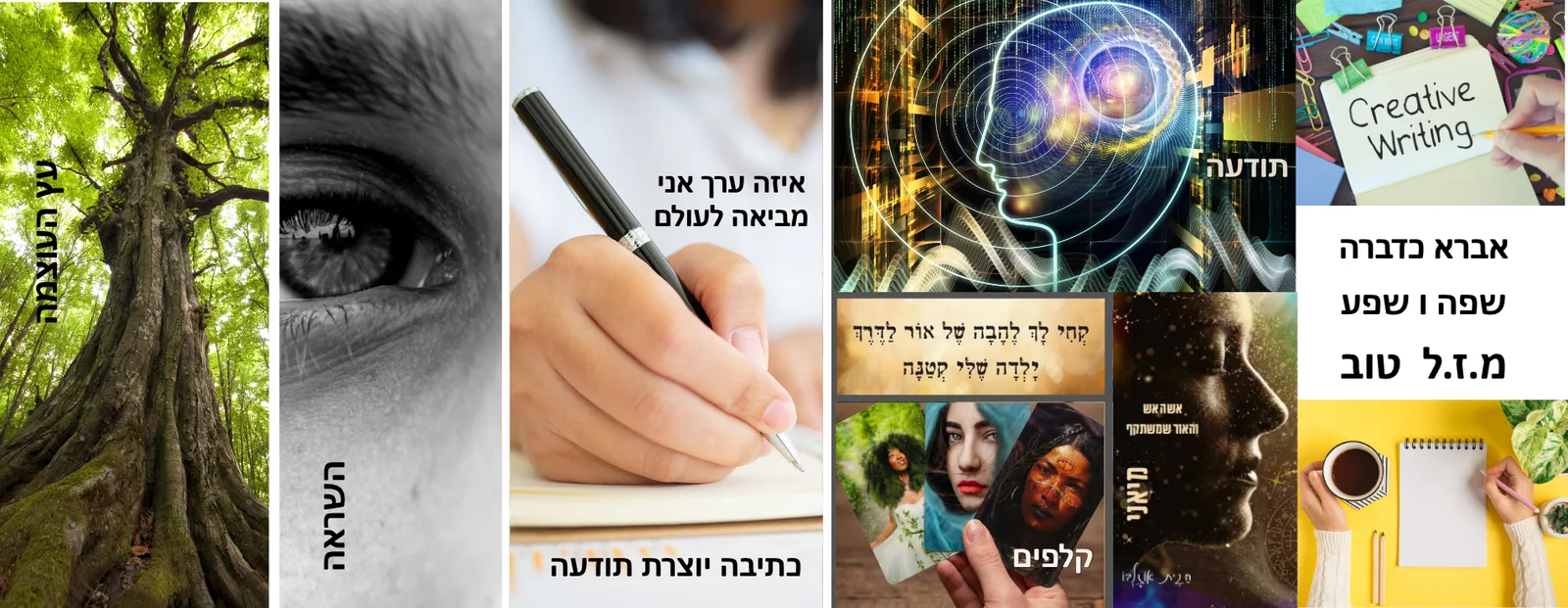 כלי המסע: טבע, השראה, כתיבה יוצרת תודעה, קלפים