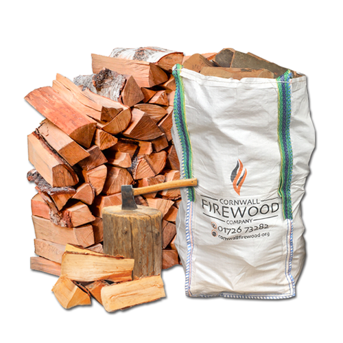 Maxibag of kiln dried hardwood