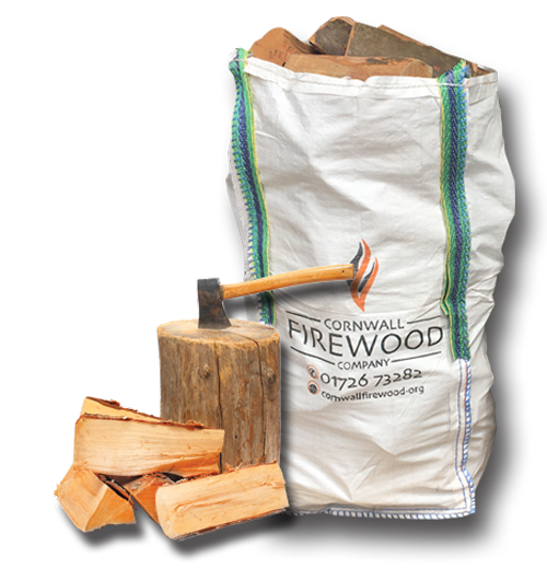 Maxi-bag of kiln dried hardwood