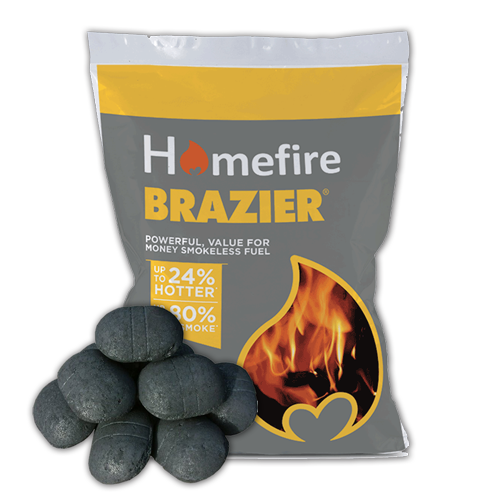 Brazier smokeless coal