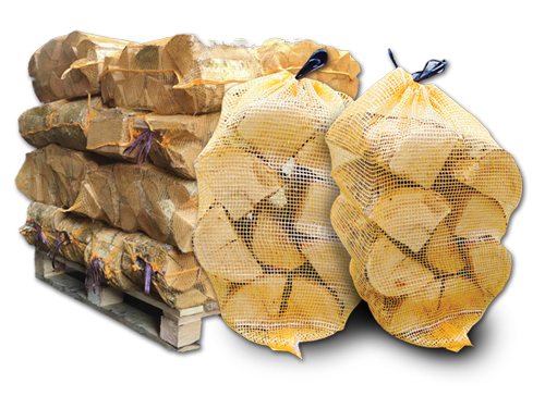Fire nets of kiln dried hardwood