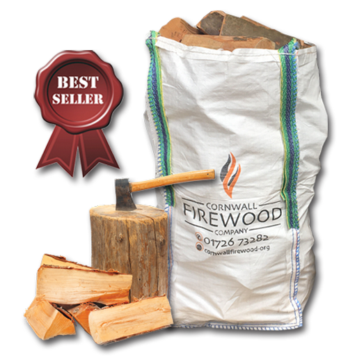 Maxibag of kiln dried hardwood
