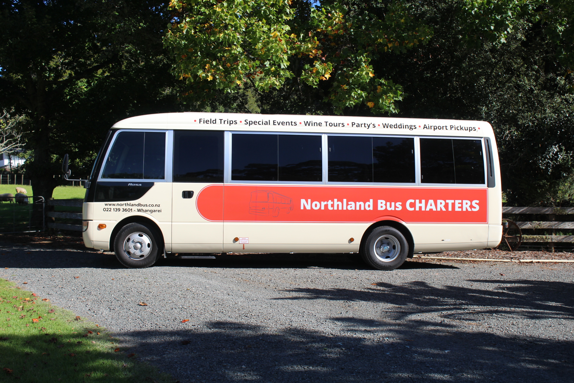 Northland Bus Charters fleet