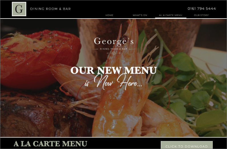 Georges Restaurant Worsley
