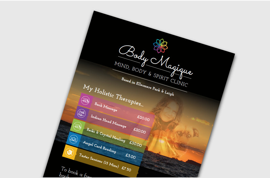 Flyer design and print