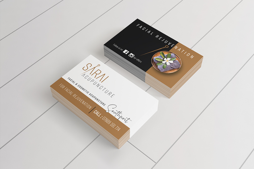 Business card design and print