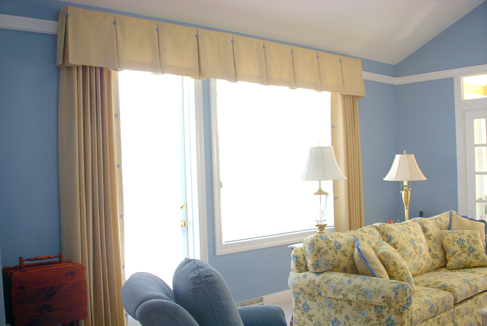 Custom window fashions by Designer’s Showcase