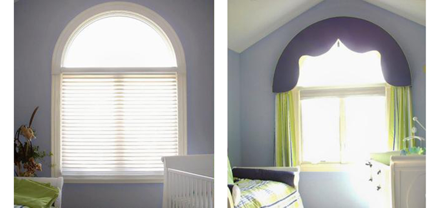 New fabric window treatment