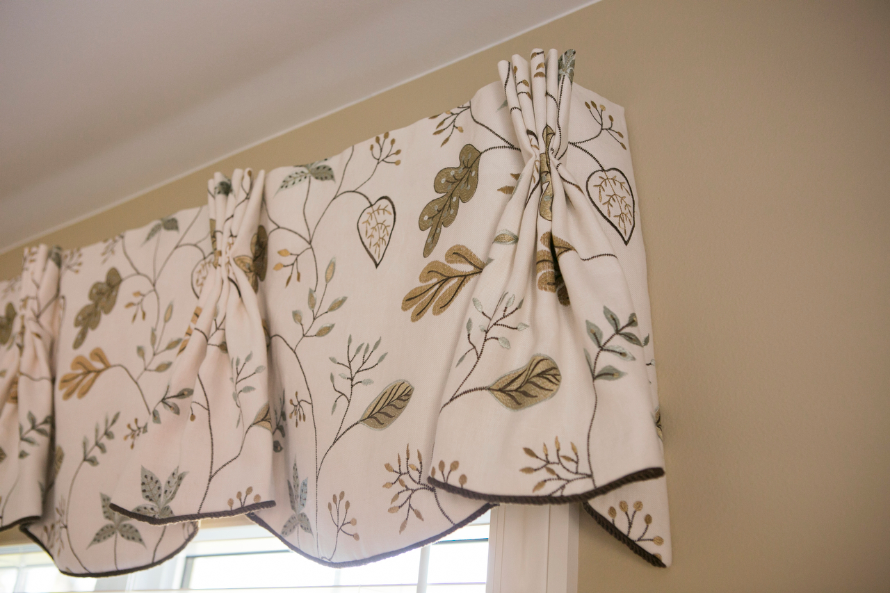 Custom window fashions by Designer’s Showcase