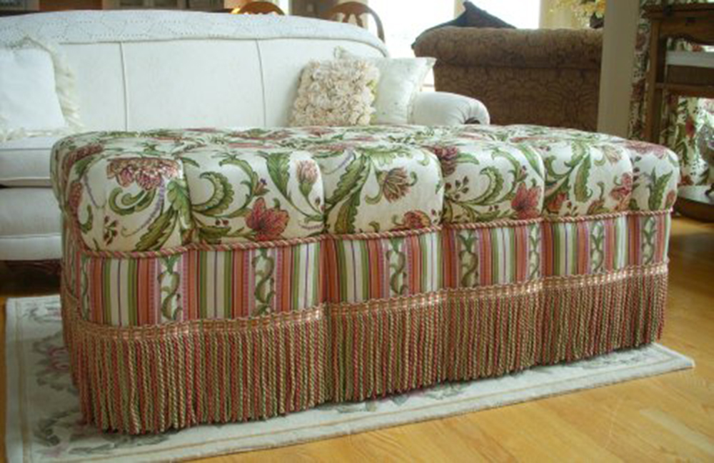 Reupholstered furniture by Designer’s Showcase