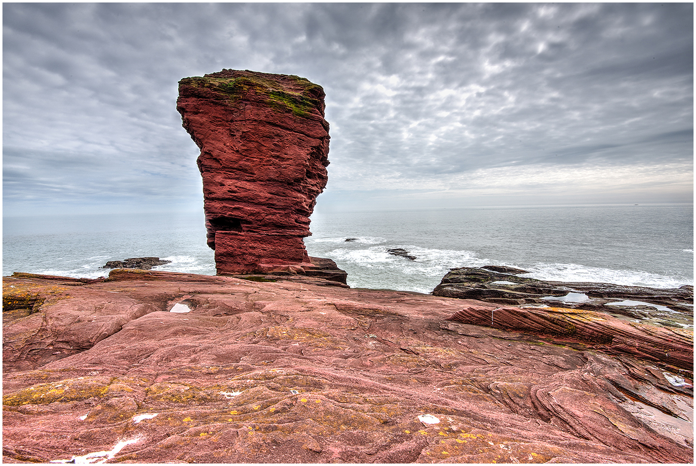 Arbroath, Cliffs,  East coast Scotland