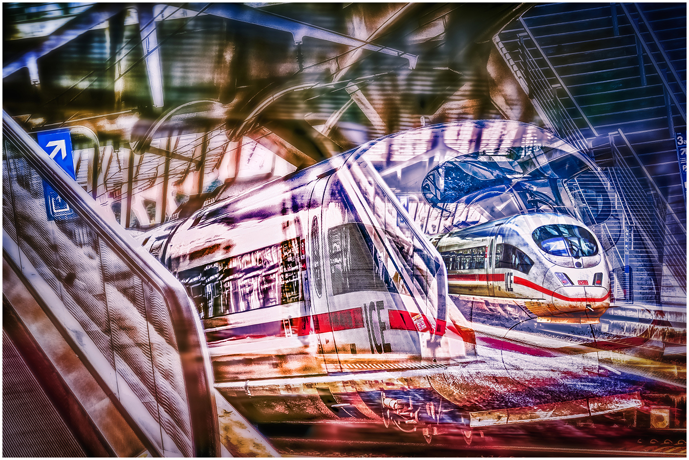 Train crash, Station Luik Guillemins
