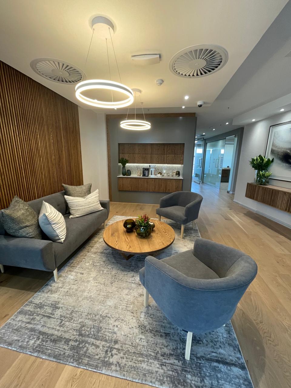 Recent corporate interior project