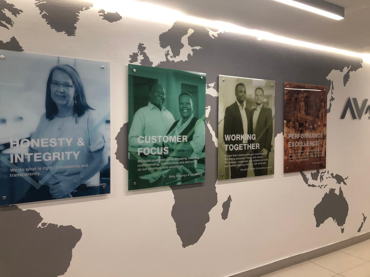 Recent corporate interior project