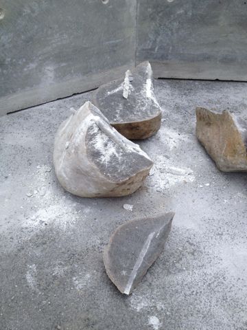 Rock and concrete cracked with Expando - photo 15