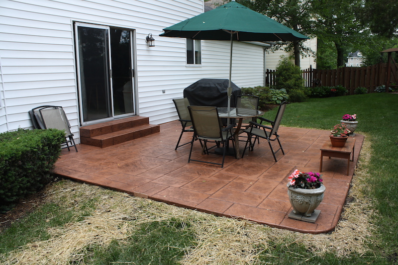 Stamped concrete project 2