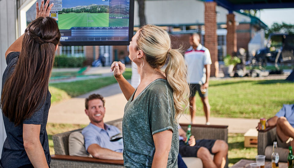Leicester Golf Centre TopTracer range