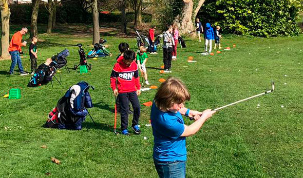 Junior golf academy
