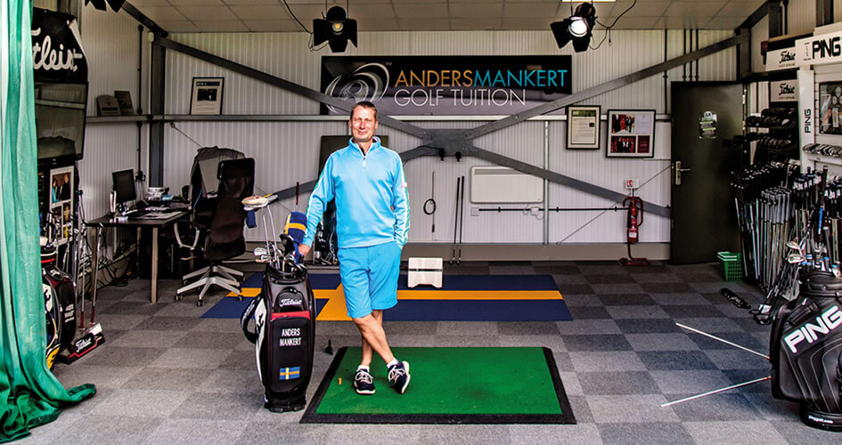 Anders Mankert giving a lesson
