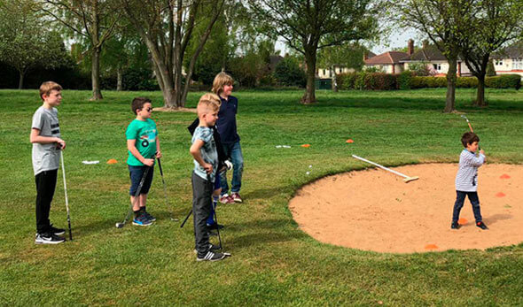 Junior golf academy