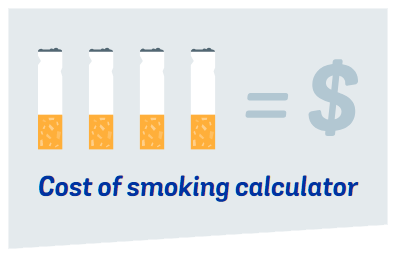 Cost of smoking calculator