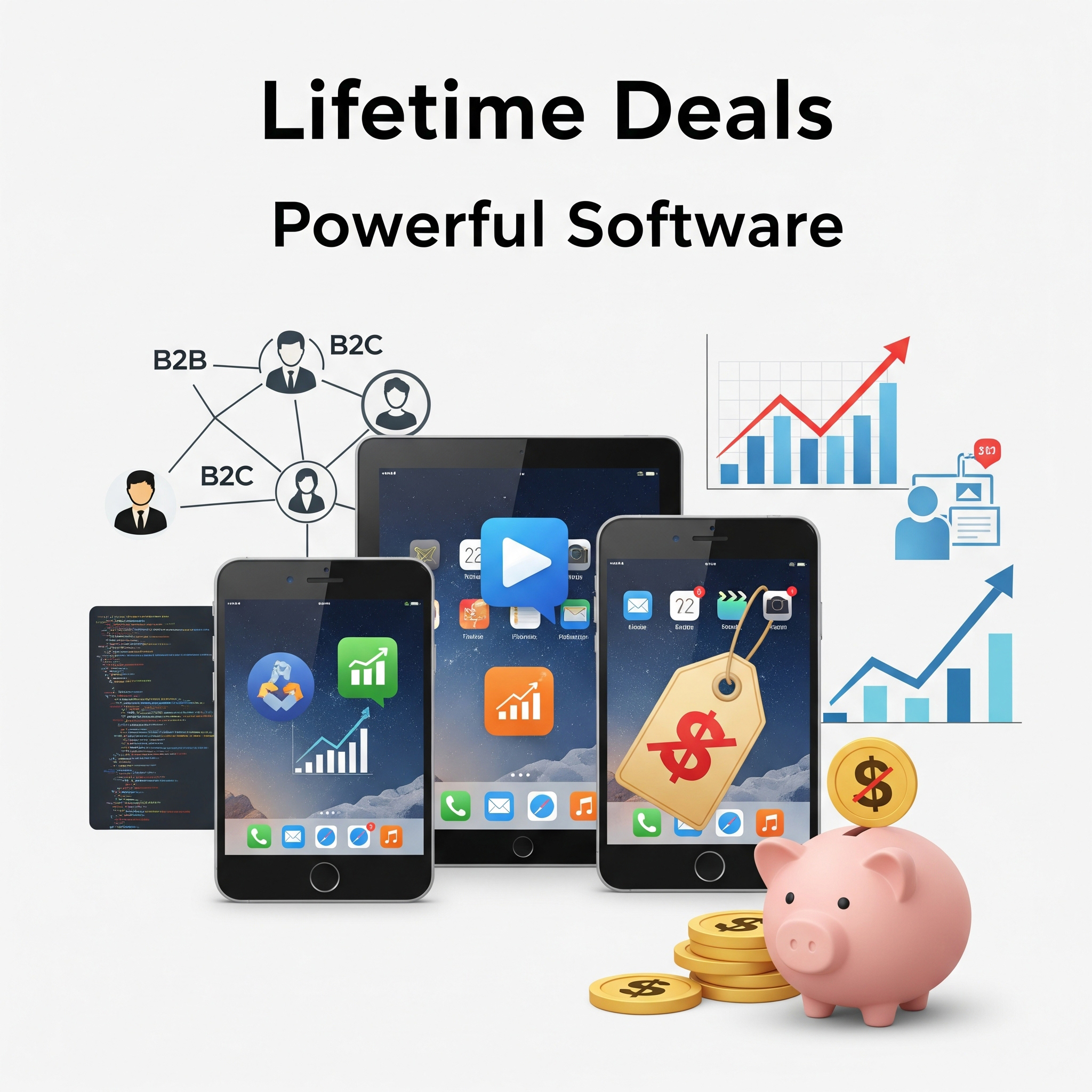 Icon of Lifetime B2B and B2C Deals
