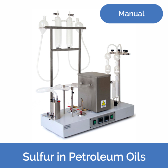 Sulfur in Petroleum Oils Quartz-tube Method