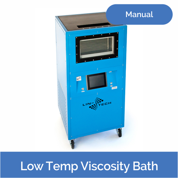 Low Temperatures Viscometer Bath