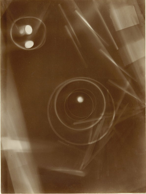 Photogram, 1923–1925. © The Moholy-Nagy Foundation, Inc. Photogram, 1923–1925. © The Moholy-Nagy Foundation, Inc.