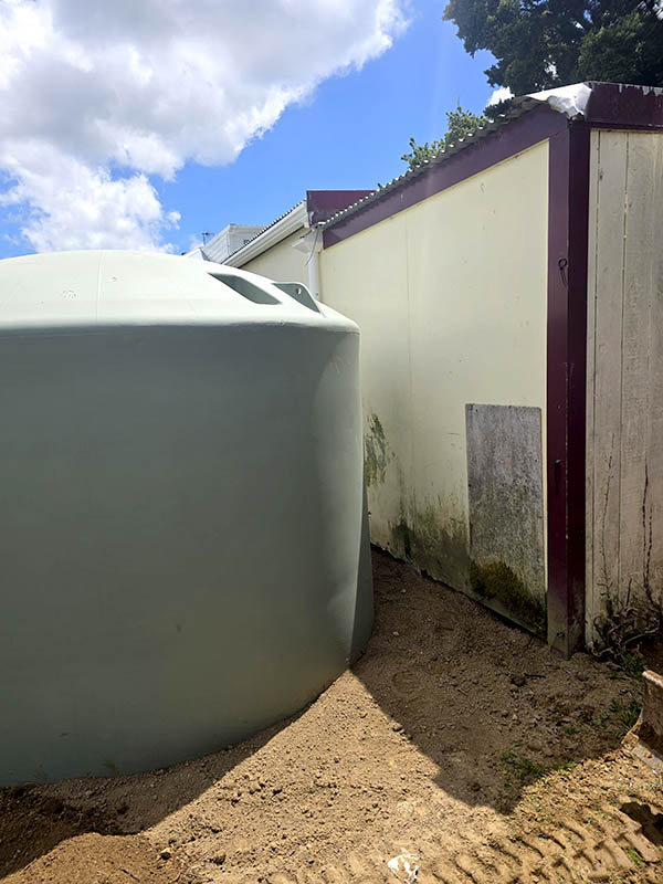 ruahine property works limited - plumbing external water tanks