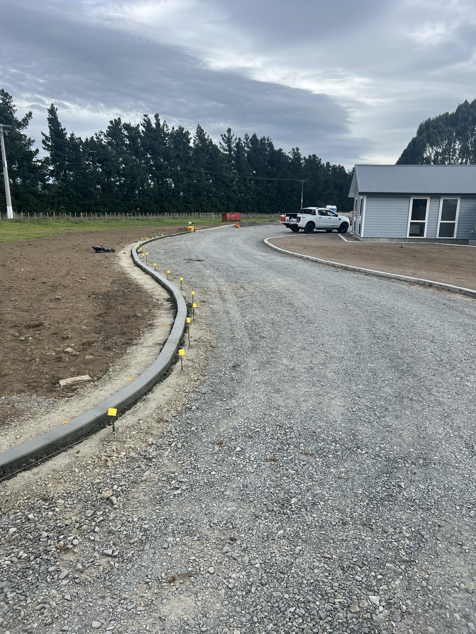 Ruahine Property Works limited - concrete driveway preparation