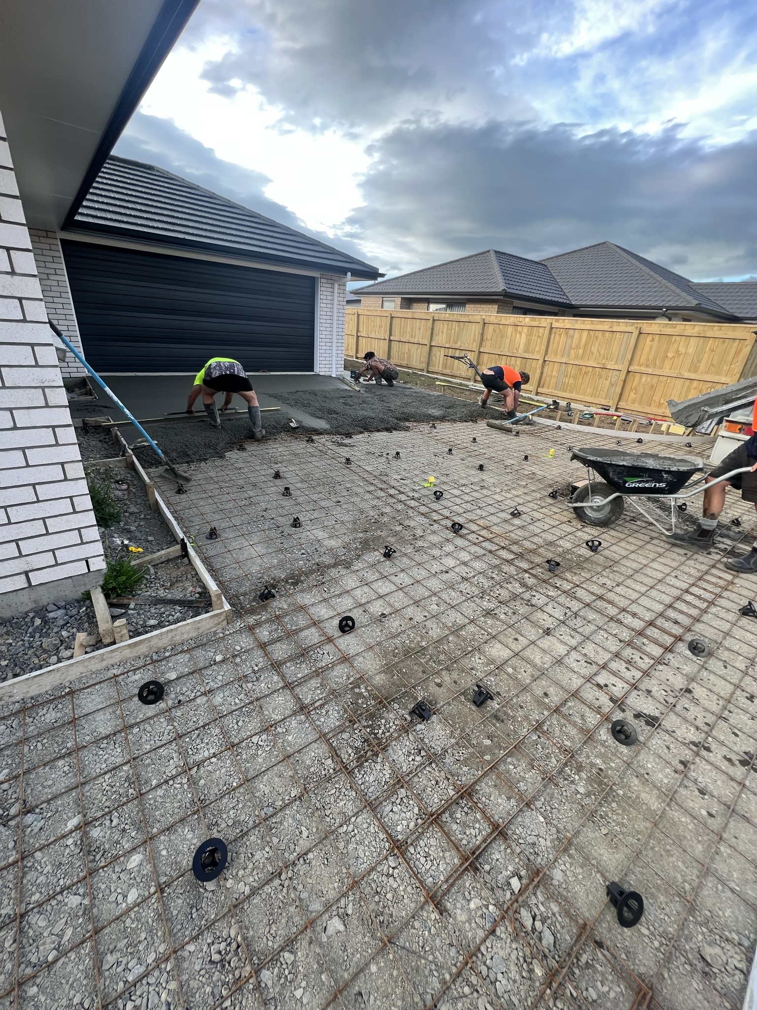 Ruahine Property Works limited - concrete boxing and reinforcement