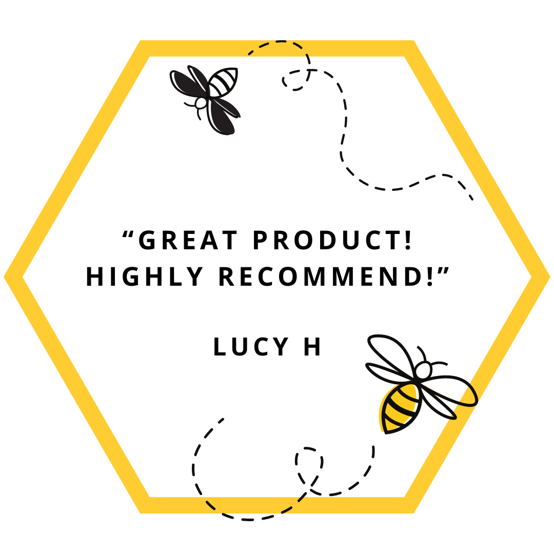 Customer review: "Great product! Highly recommend!" - Lucy H