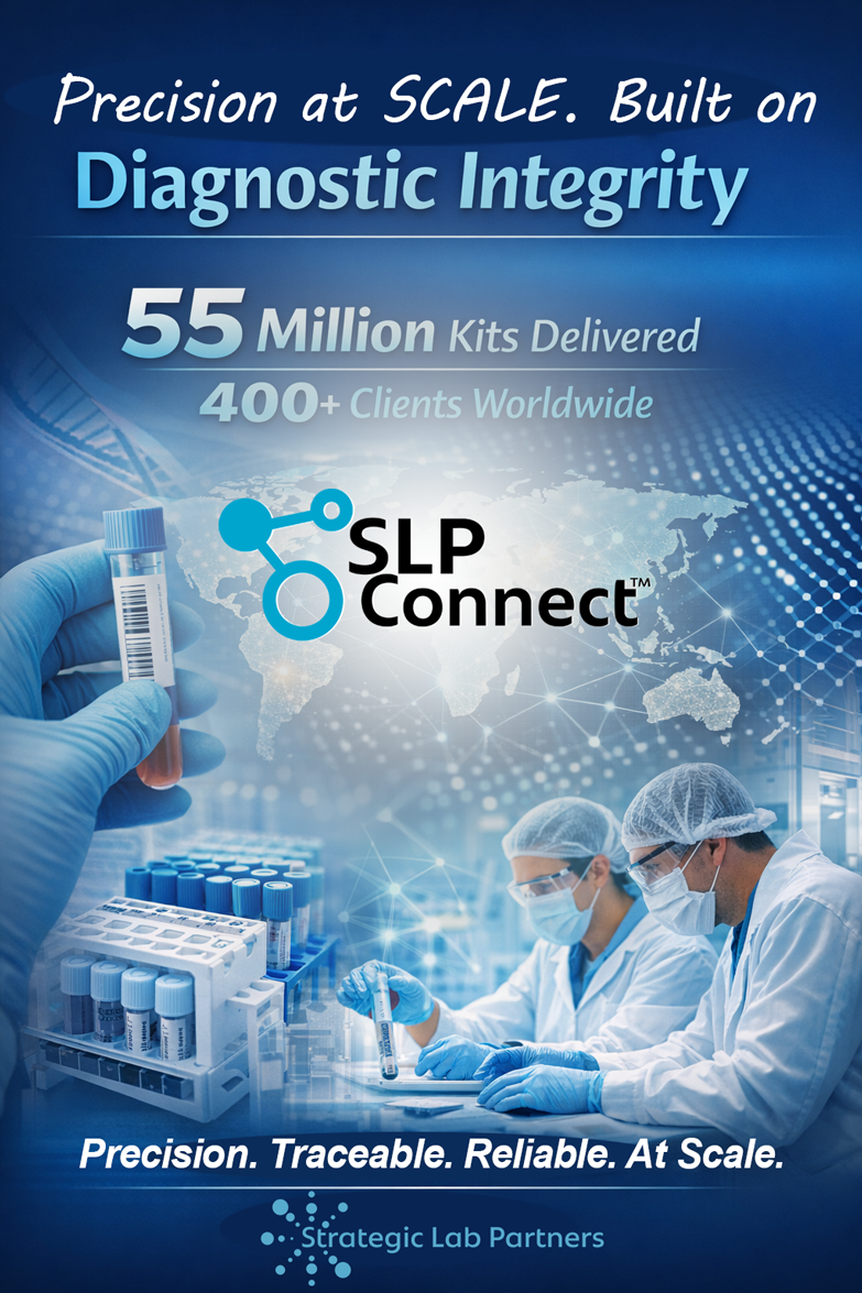 Turnkey clinical design, branding, packaging, fulfillment, logistics, warehousing, and lab partner introduction capabilities