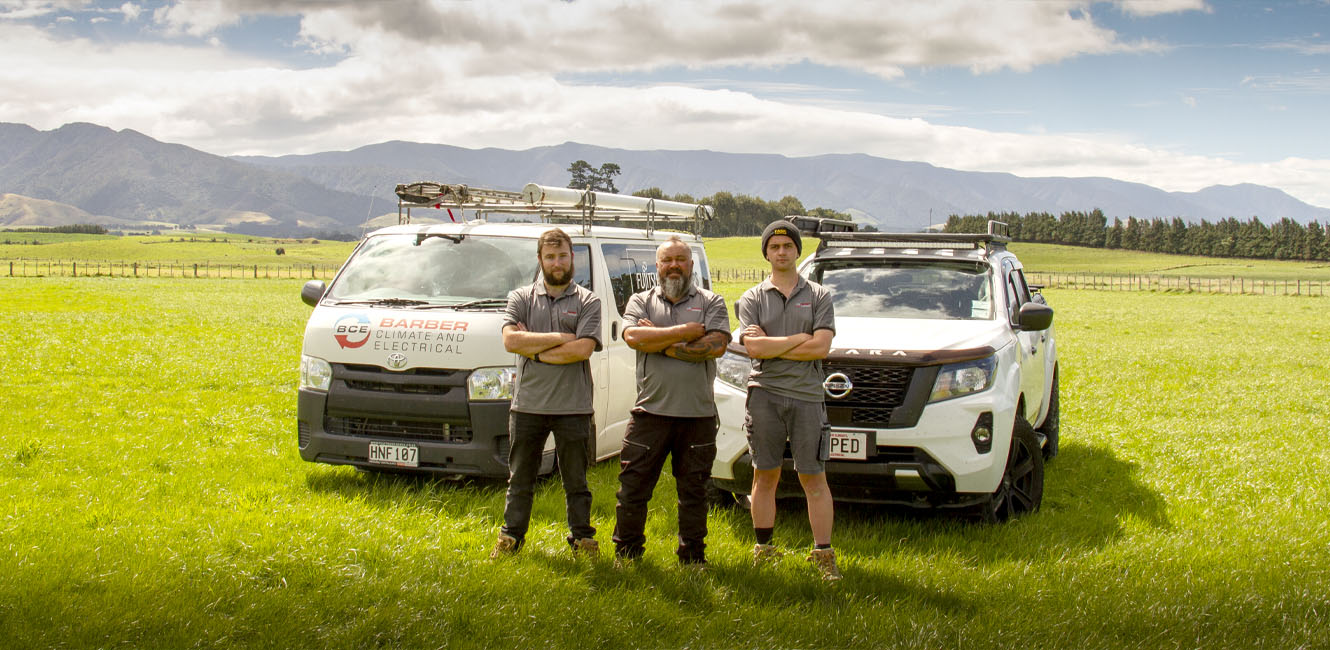 Dave Barber, Owner of Barber Climate and Electrical Dannevirke