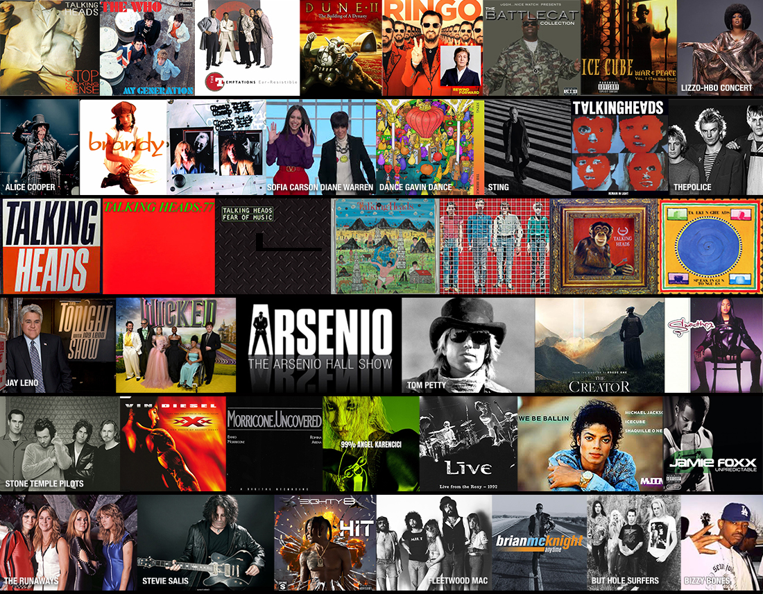 Album covers recorded and mixed by David Henszey