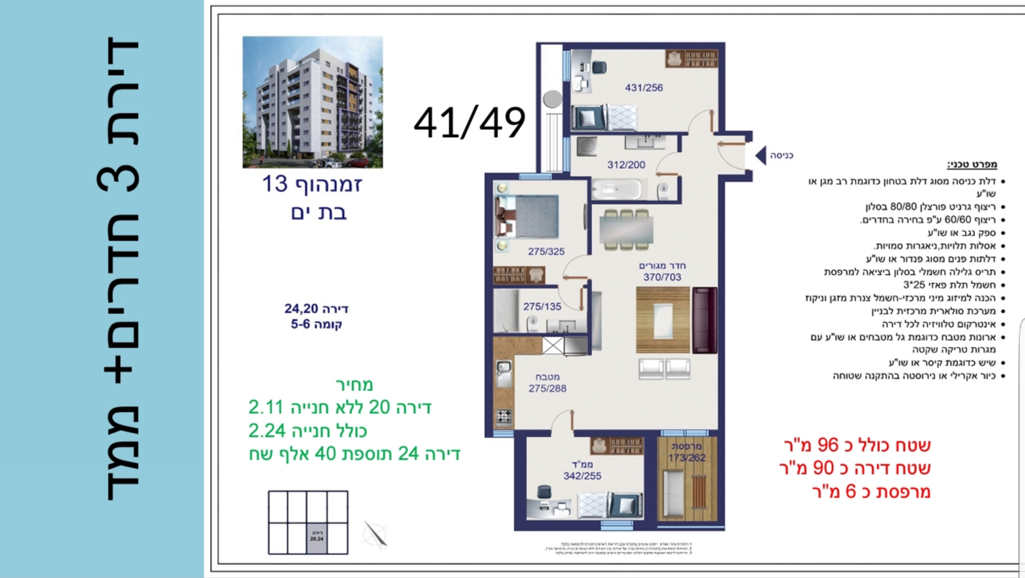 פרויקט זמנהוף 11-13, בת ים 11