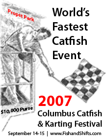 Logo of the 2007 Catfish and Karting Fstival produced by DOUGLAS USA  - Search and Visibility Enhanced MARCOM