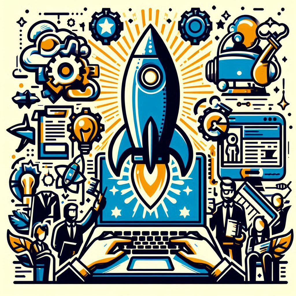 Technology projects and successes icon