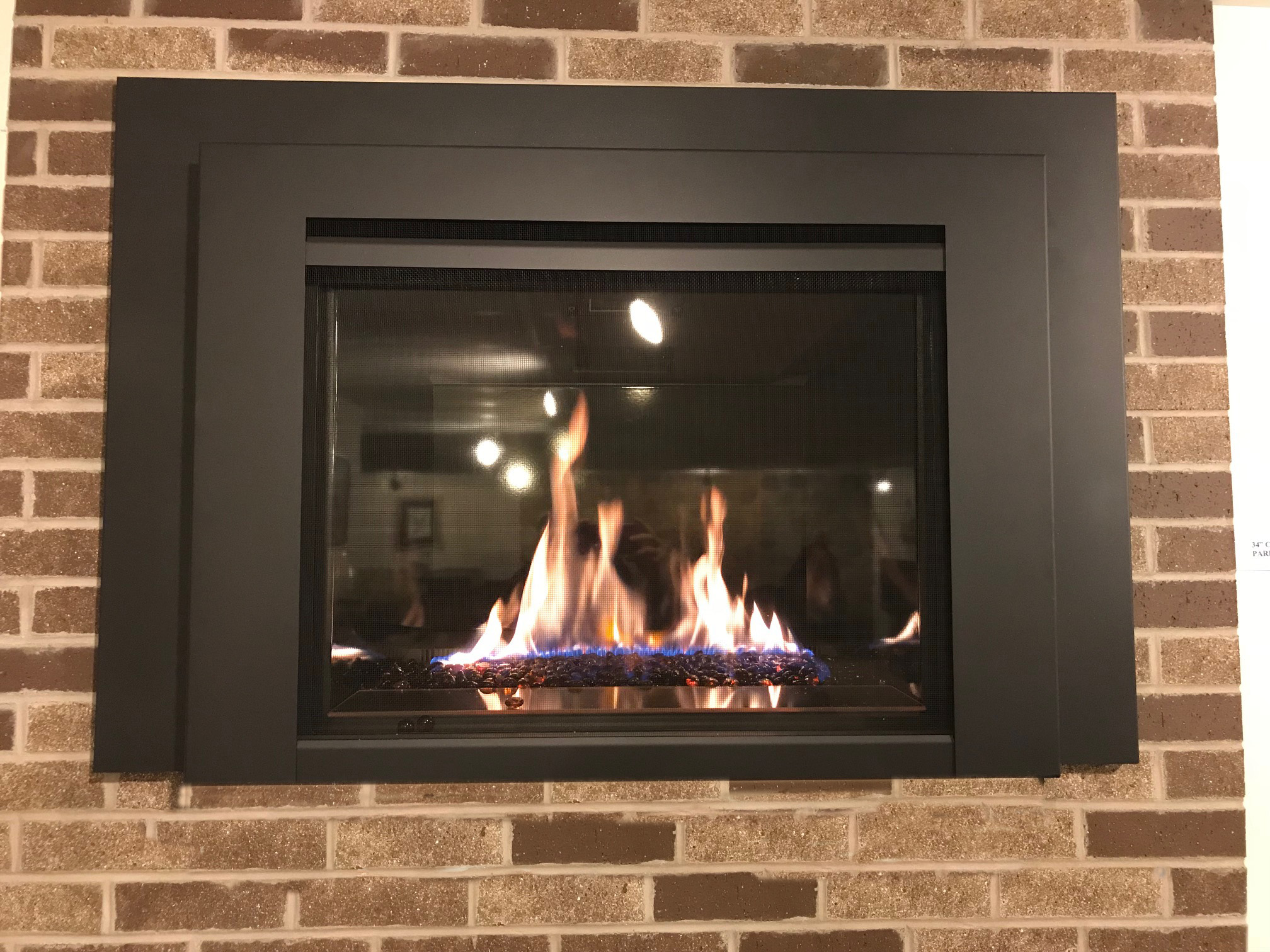 Fireplace installation 4