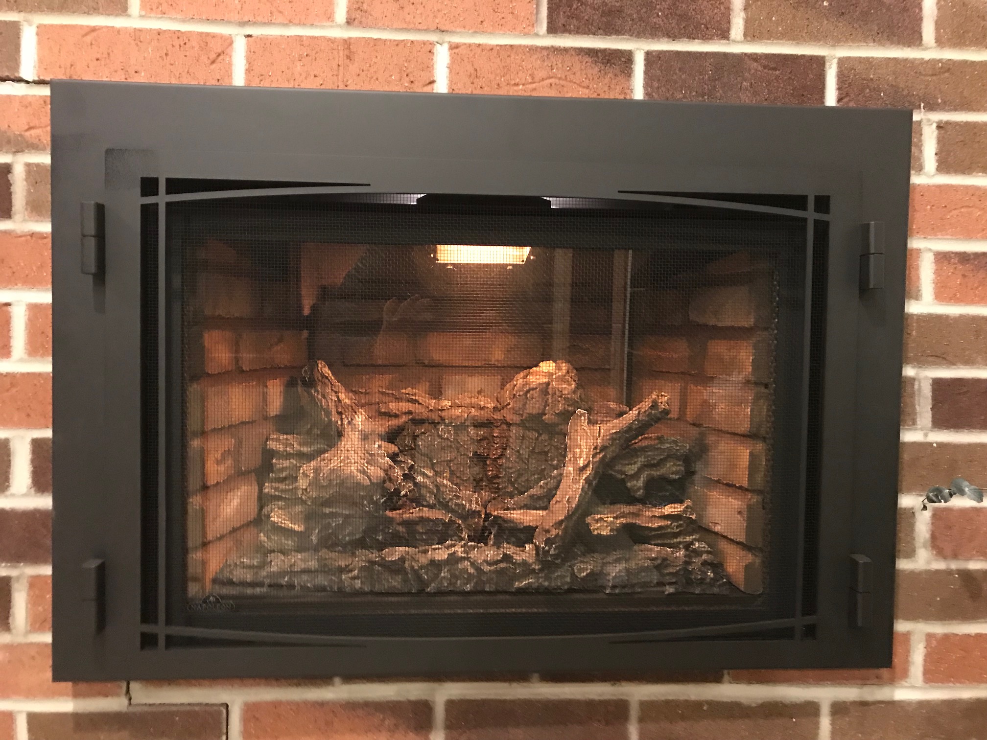 Fireplace installation 9