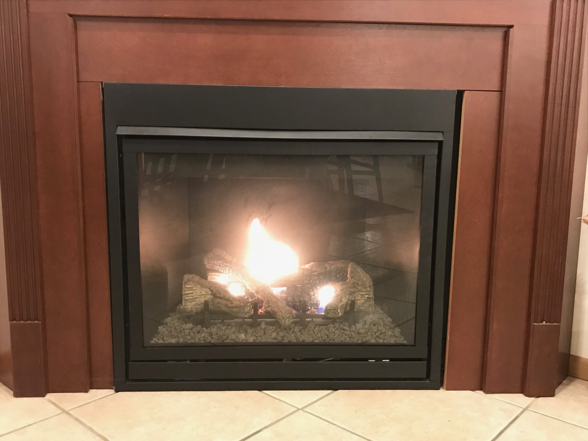 Fireplace installation 13
