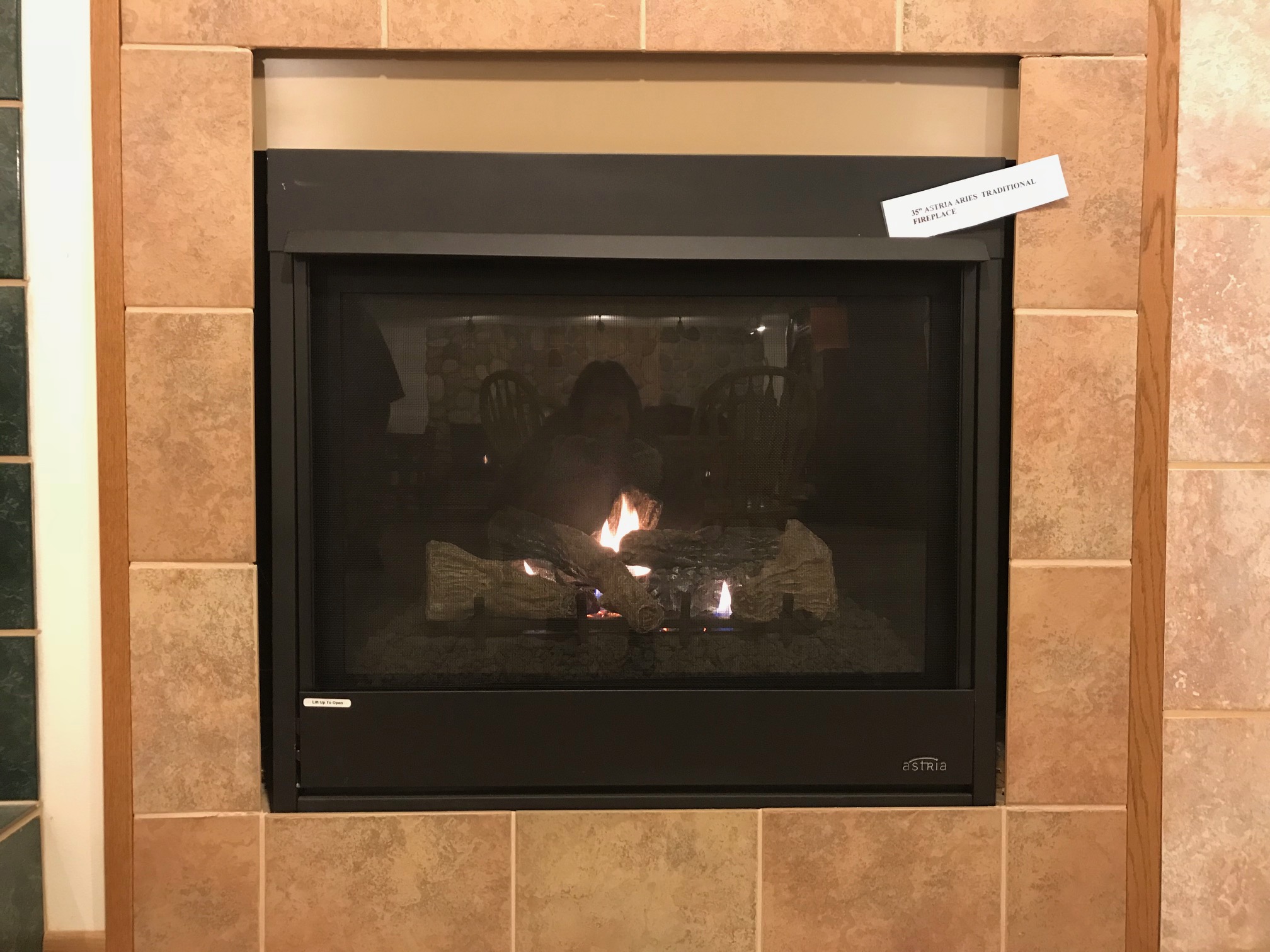 Fireplace installation 5